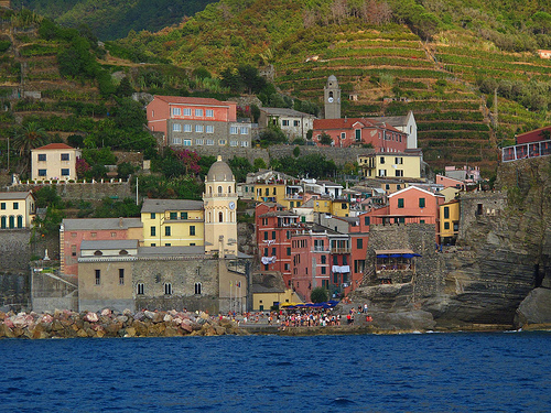 Vernazza From the Sea