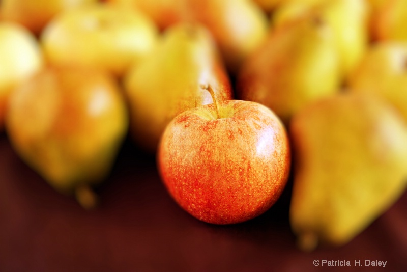 Pears and Apples-After- - ID: 11357376 © Patricia H Daley